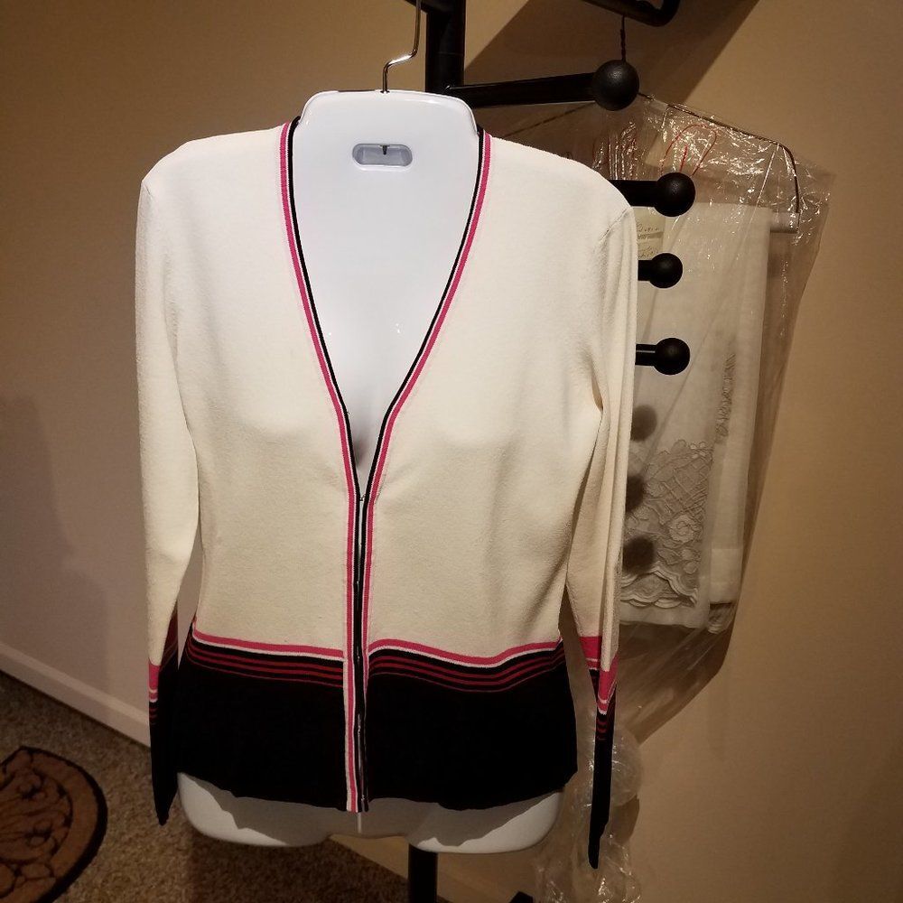 Alfani cardigan with hook closure